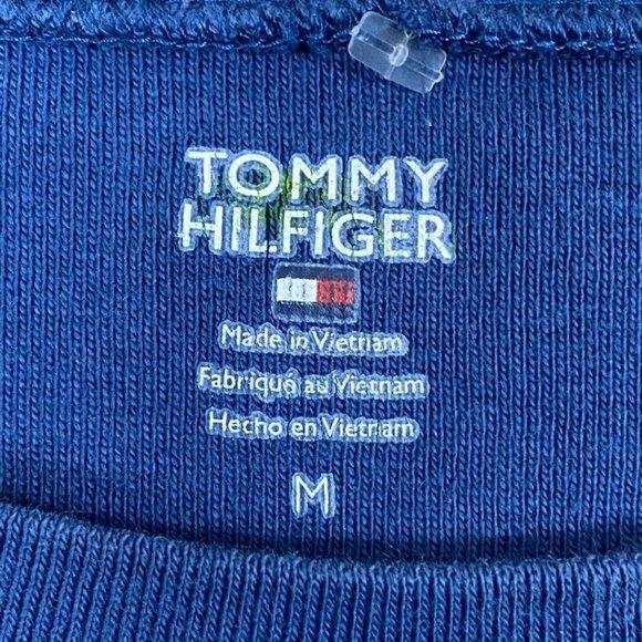 Tommy Hilfiger Womens Pullover Sweater Blue Long S - Picture 3 of 3